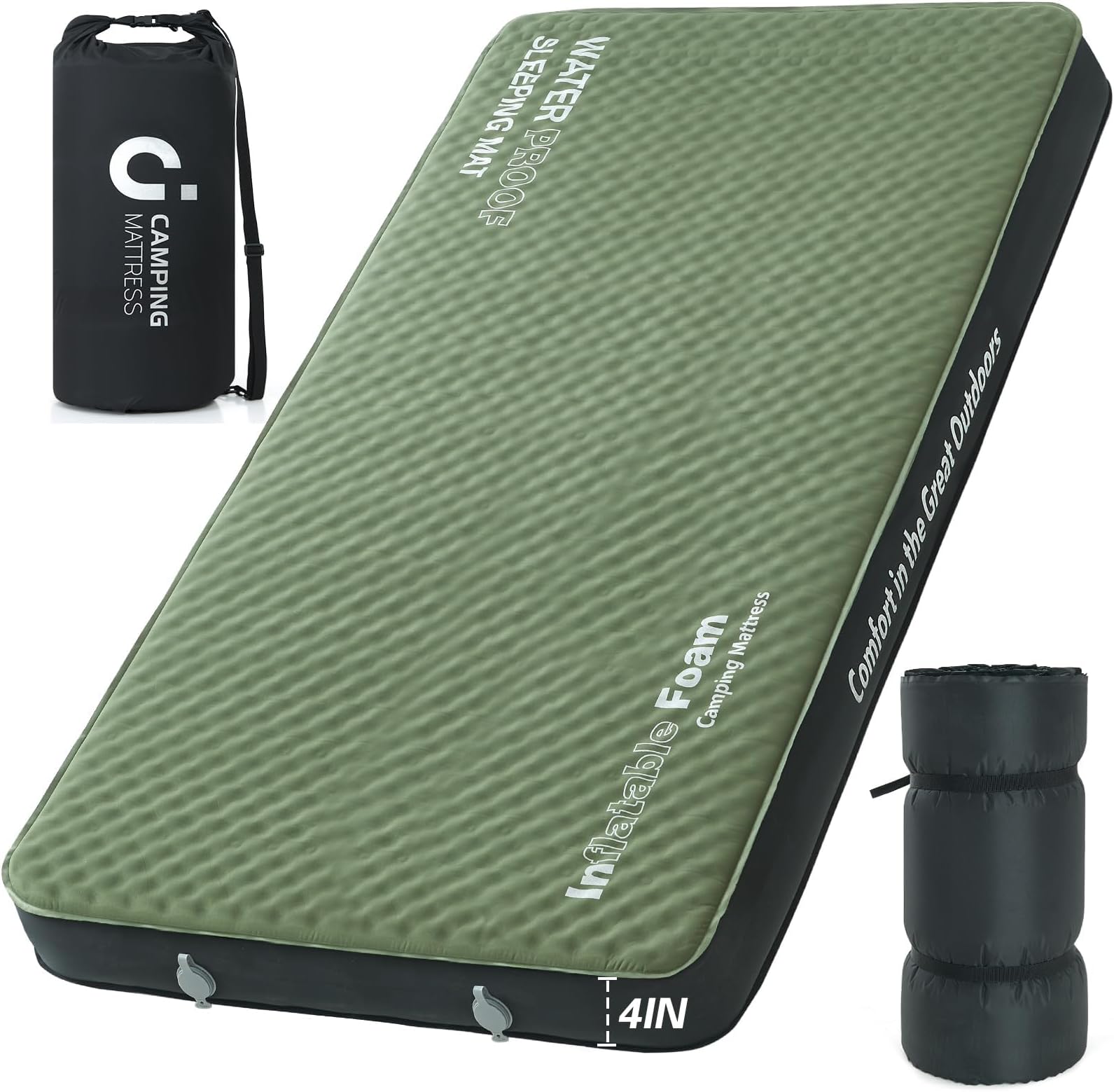 Amazon LOSTHORIZON CyberTruck Camping Air Mattress With Foam Amazon LOSTHORIZON CyberTruck Camping Air Mattress With Foam