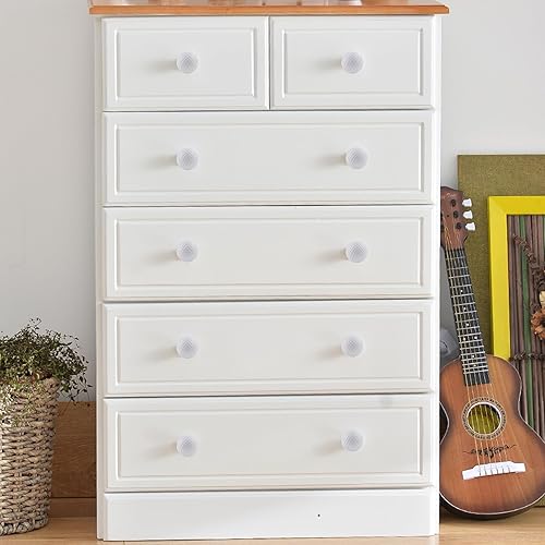 Miniatura 3 de ZILucky Juego de 6 pomos para cajones de pelota de golf, decoración del hogar, tiradores de cajón para aparador, armario, armario, cocina, perillas