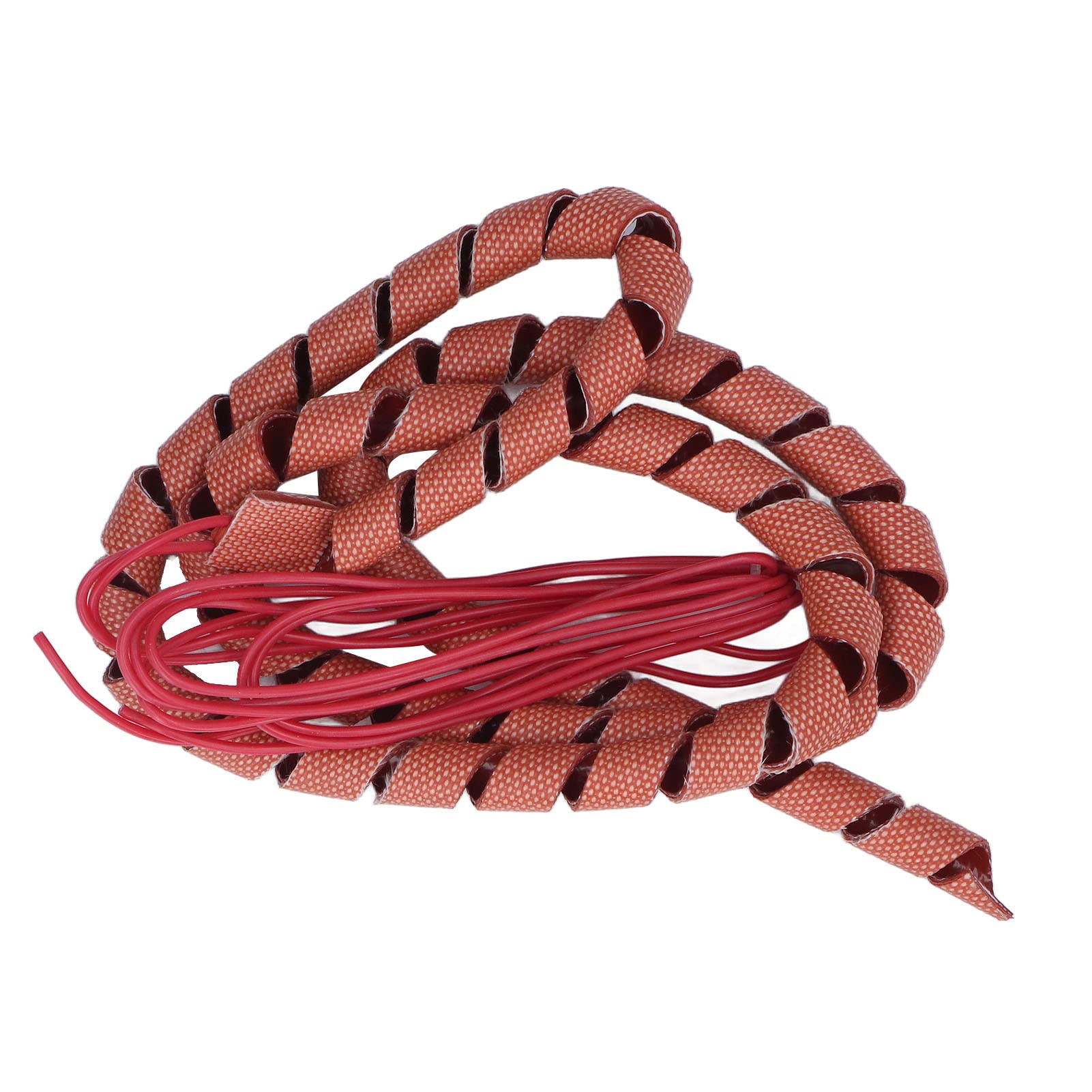 Nastro riscaldante in silicone a spirale Avvolgicavo per riscaldamento a traccia di calore per protezione antigelo 220V 70W Diametro esterno 8 mm (0,31 pollici).