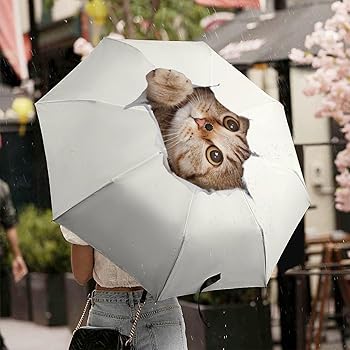 シャネルCHANELレア！シュペットちゃん猫折り畳み傘 シャネルCHANEL