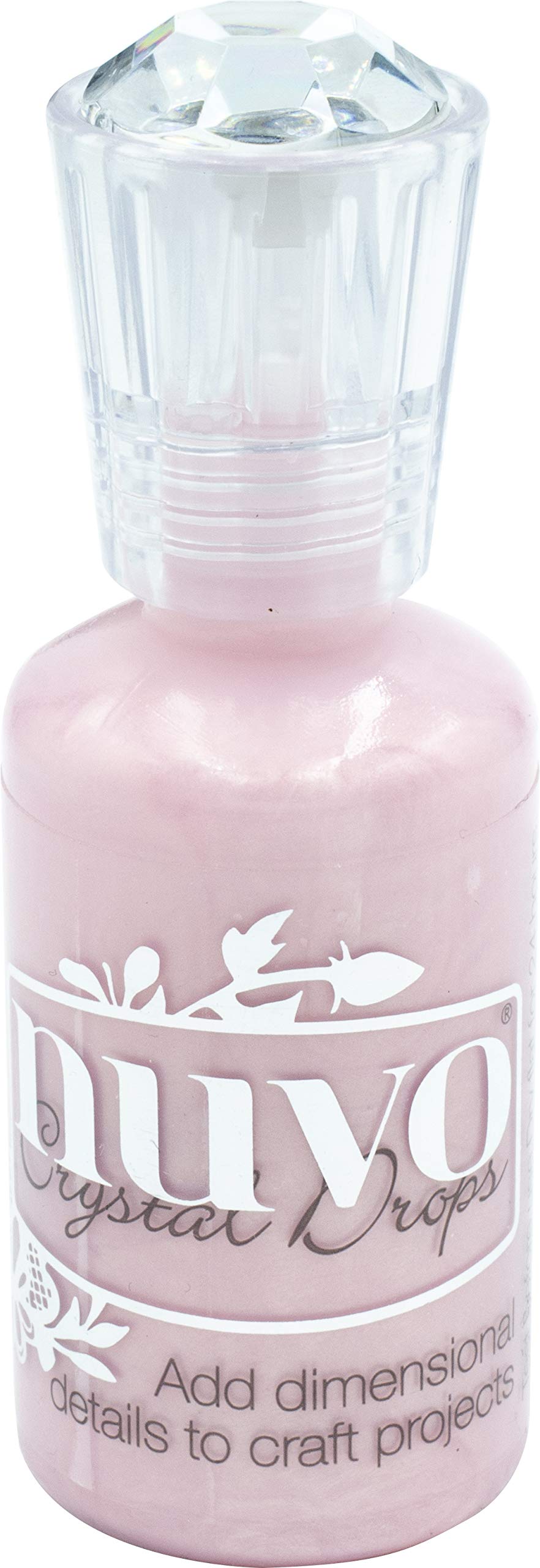 Nuvo Crystal Drops 1.1oz-Shimmering Rose