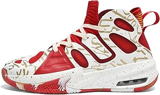 Men's High Top Basketball Shoes - Breathable Non-Slip Gym & Workout Shoes for Basketball, Training and Street Style
