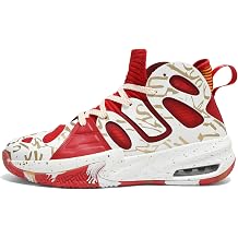 ASHION Mens Basketball Shoes Fashion Breathable Non Slip Sneakers Mens Arch Support Running Sport Shoes