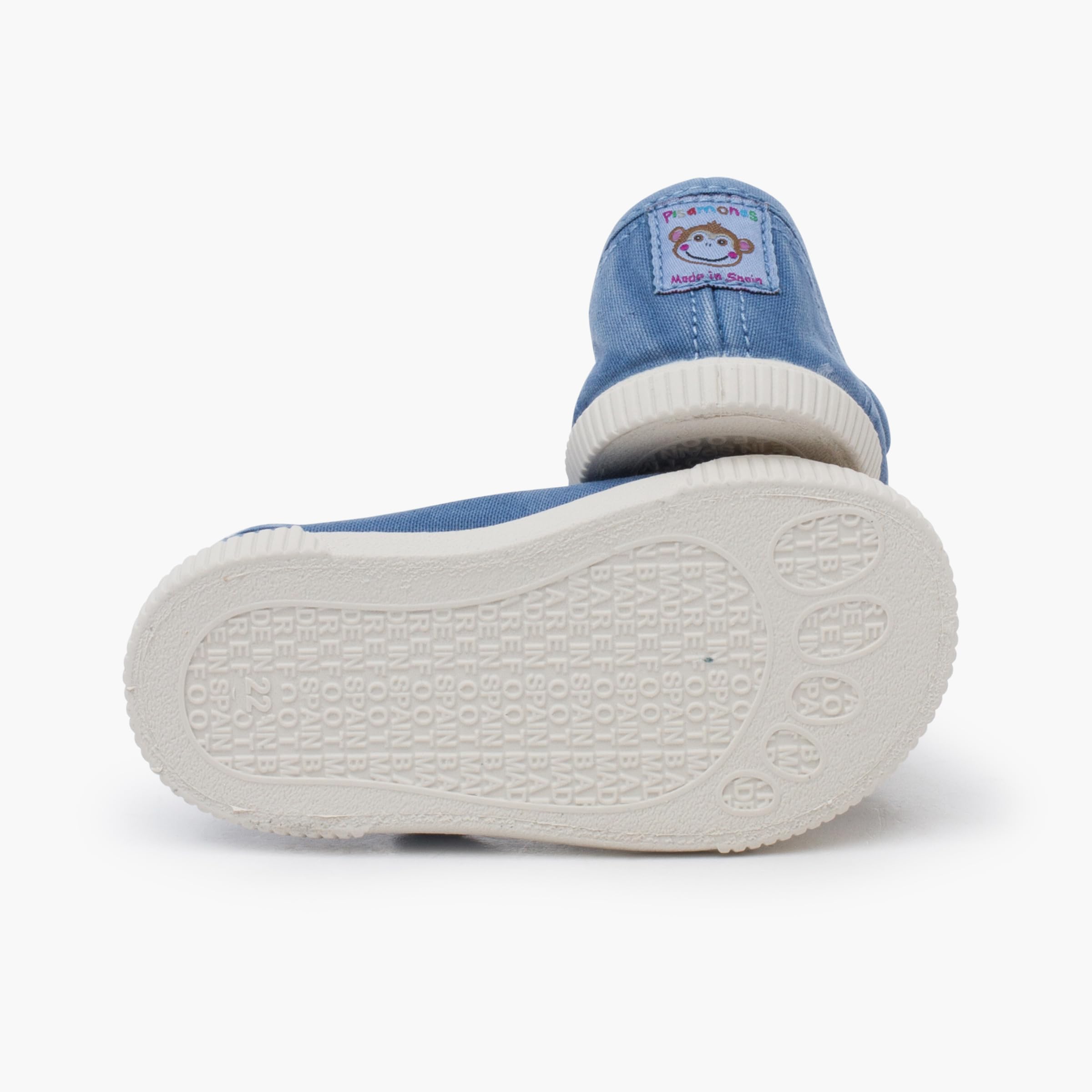 Pisamonas Pepitos Puntera Barefoot Lona Lavada