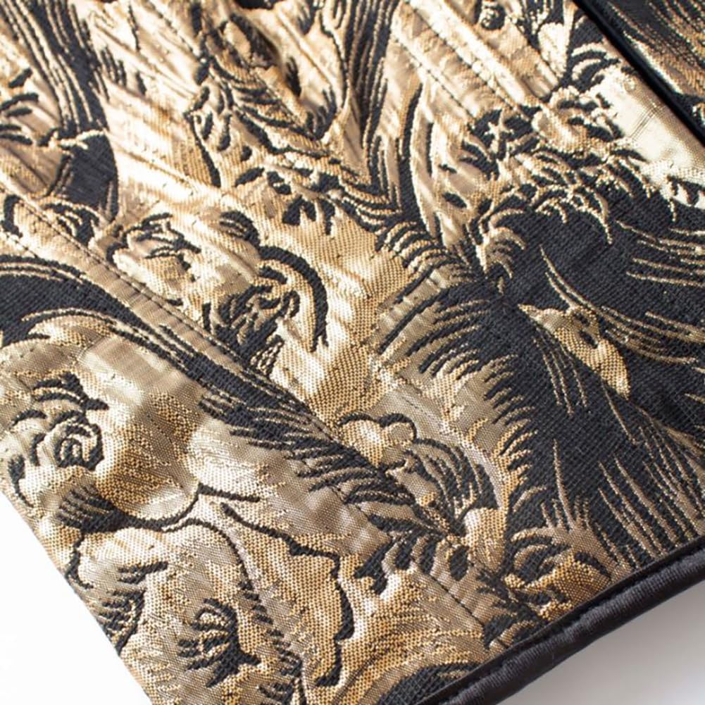 SHYMMUO Black Gold Corset Tops for Women Renaissance Bustier Vintage Lace Up Steampunk Gothic Corset Top Halloween Costume - Image 5