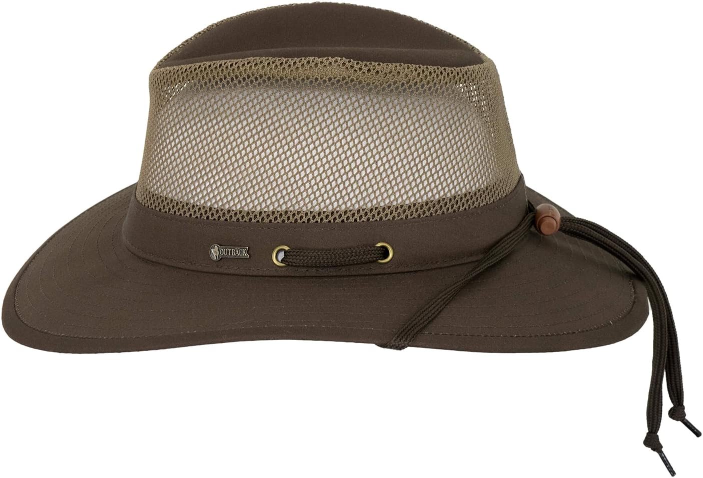 Outback Trading Company Men's 14726 River Guide Ii Canvas Breathable Moisture Wicking UPF 50 Outdoor Hat with 4" Mesh Crown - Image 2