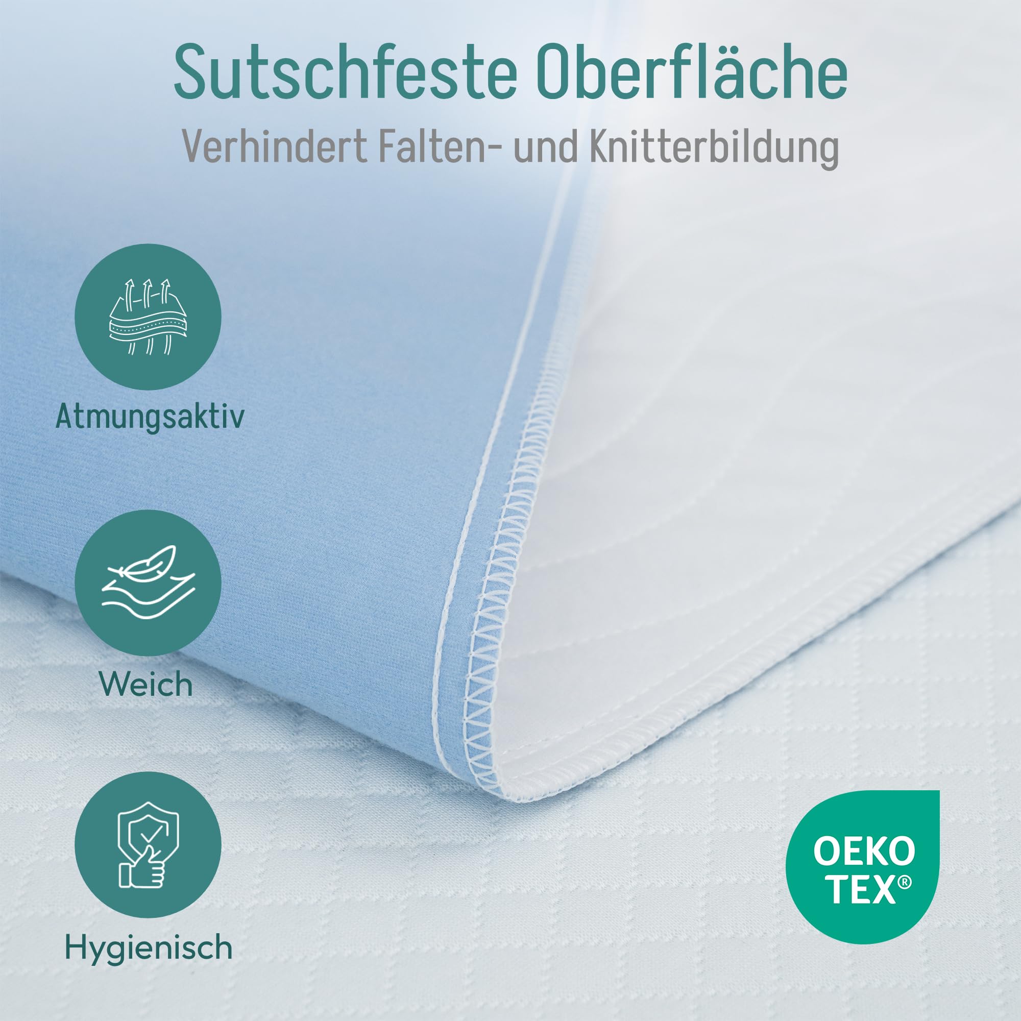 Inkontinenzunterlage Waschbar. Matratzenschutz/matratzenschoner. Inkontinenz bettunterlage. wasserdichte matratzenauflage und Saugfähig: 3,15 litros/m² (135 x 85 cm (Pack x 2))