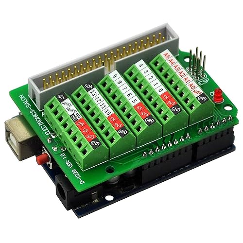 Miniatura 8 de Electronics-Salon Módulo de ruptura de bloque de terminales de tornillo Arduino, para Arduino UNO R3.