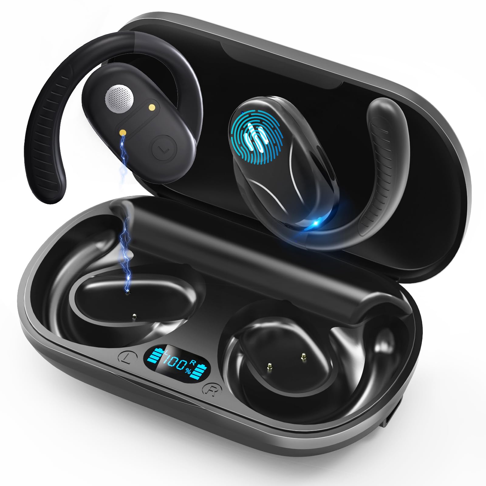 Language Translator Earbuds, 3-in-1 AI Translation Earbuds Real Time 144 Languages Translate Headphones Two Way Online Bluetooth Instant Voice