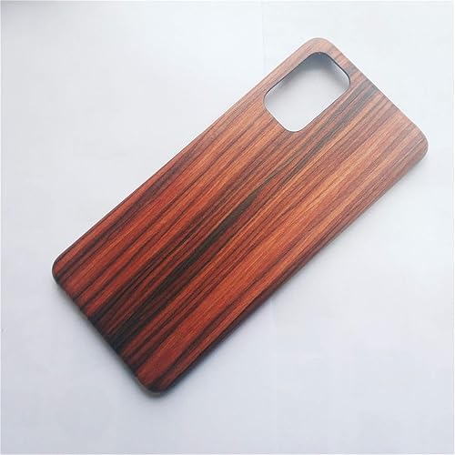 Miniatura 2 de Funda de madera compatible con Huawei P40 PRO, ultrafina, ultra ligera, delgada, auténtica, natural, de madera dura, de fibra de aramida, funda