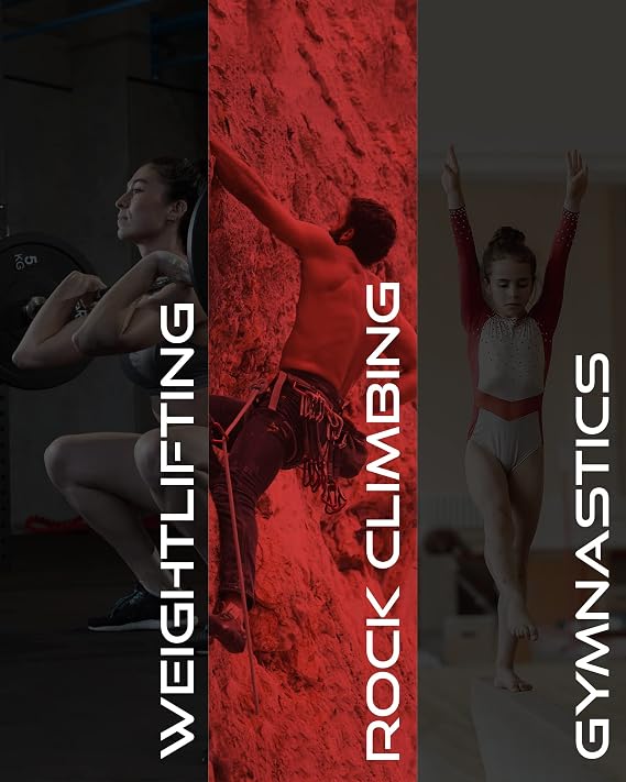 WOD Nation Gym Chalk Blocks - Premium Sport Hand Chalk - Easy Grip, Moisture Absorbing, Athletic Block Gym Chalk for Gymnastics, Rock Climbing, Power Lifting, More!