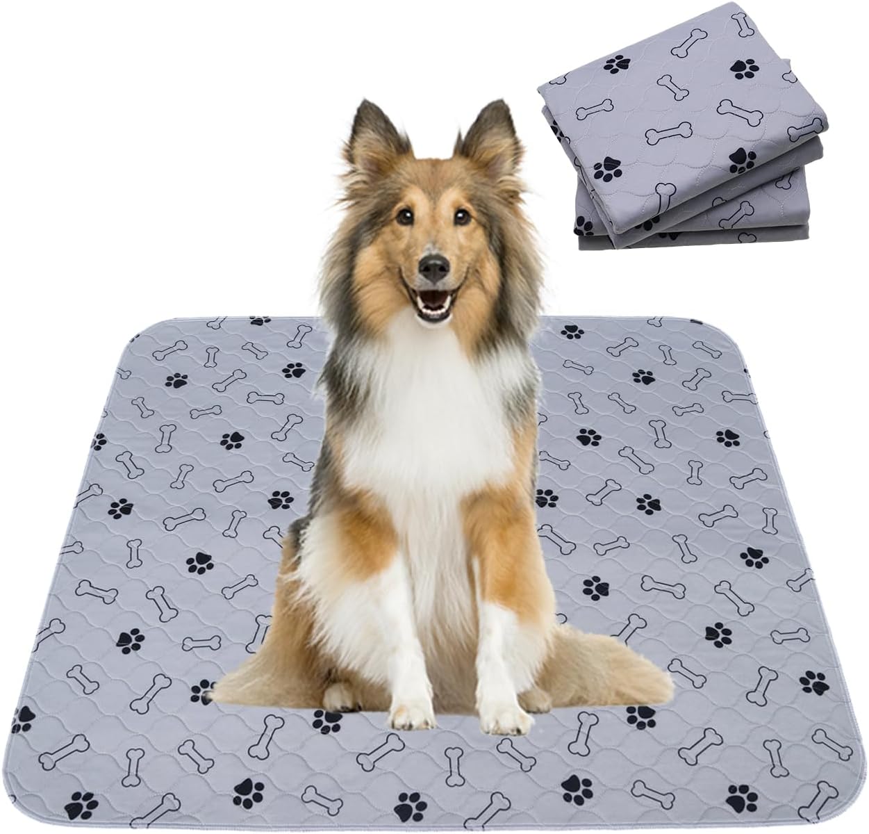 Paw Jamboree Washable xl Puppy Pads 75 * 89Cm Reusable Puppy Training