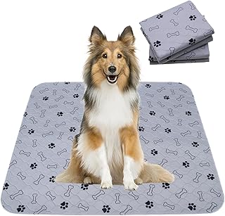 Paw Jamboree Puppy Pads Pet Training Pads for Dogs Reusable Washable Pee Pads for Dogs Small Dog Training Pads Puppy Pee Pads Puppy Training Pads 18"x24"(Pack of 2)