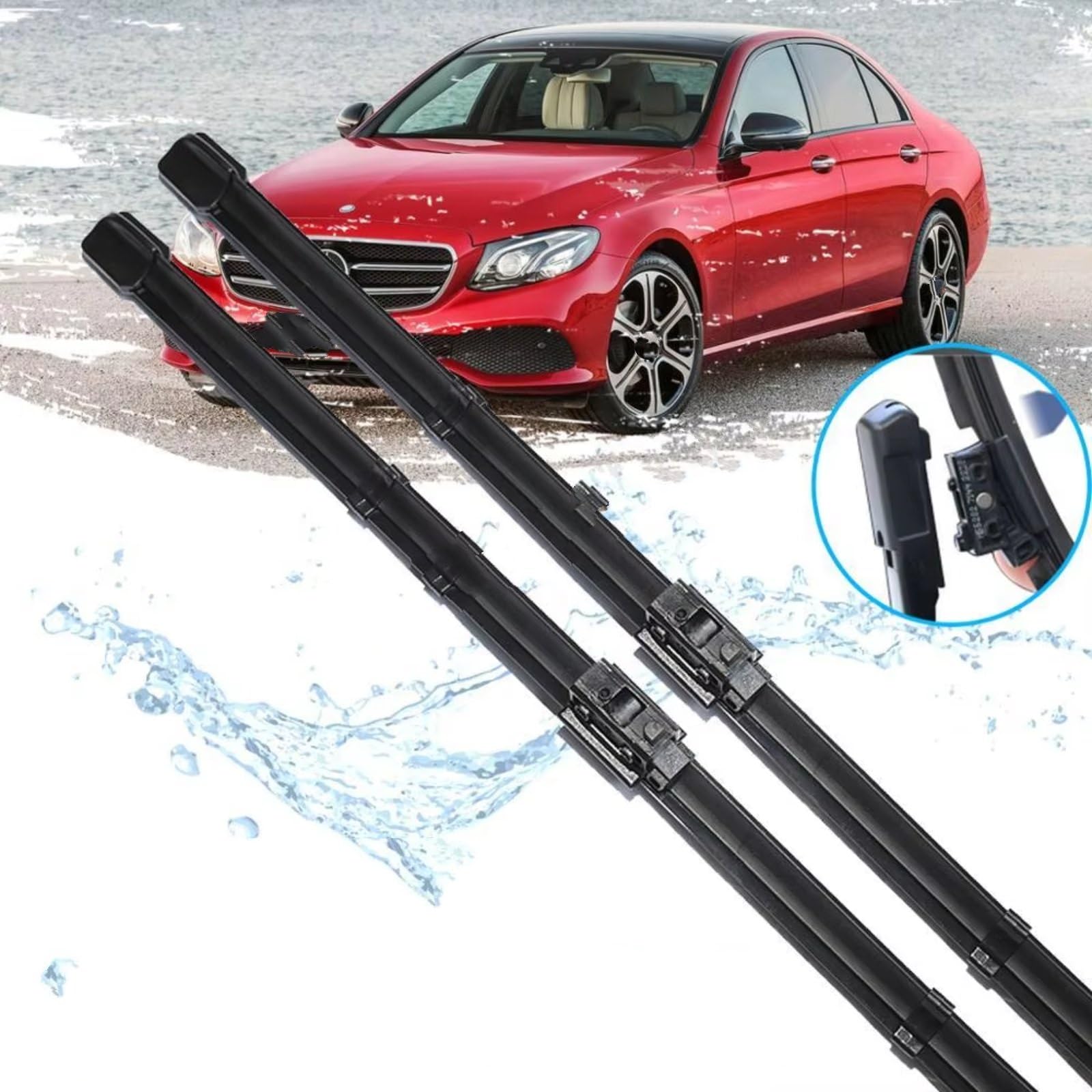 Kit Tergicristallo Compatibile Con Benz Per Classe E Classe E W213 S213 2016 2017 2018 2019 Parabrezza Tergicristalli Accessori Per Auto Tergicristalli