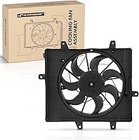 A-Premium Radiator Cooling Fan Assembly for Chrysler PT Cruiser 2006-2010 L4 2.4L | Replaces 67400180, 620052