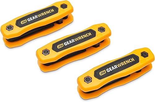 Miniatura 3 de GEARWRENCH Juego de llaves hexagonales plegables SAE/Metric/Torx® de 25 piezas - 83512