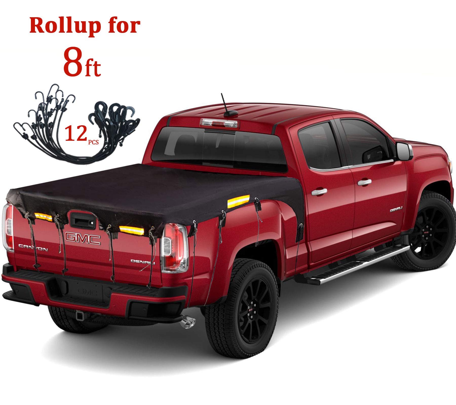Buy Coverify Truck Bed Cover Long Bed (8′ Box) for Ford F150/F250/F350