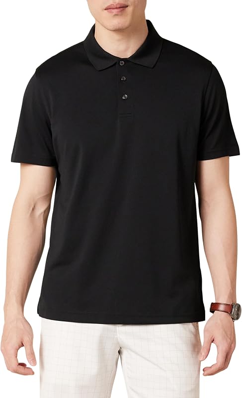 Amazon Essentials Polo de Golf à Séchage Rapide Coupe Ajustée - Couleurs abandonnées Homme