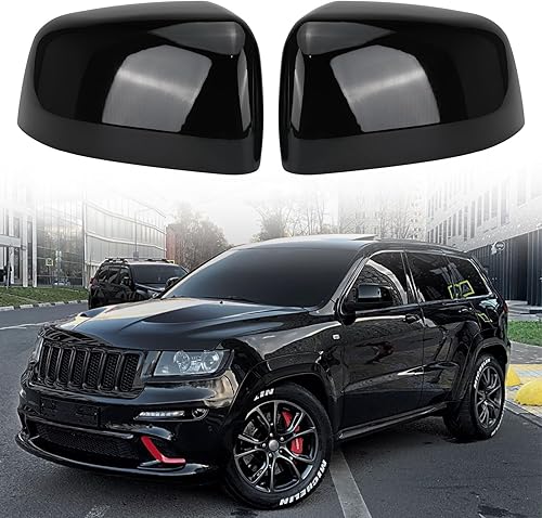 Miniatura 1 de Funda de repuesto directa negra brillante para Jeep Grand Cherokee 2011-2022 y Dodge Durango 2011-2025, estilo de reemplazo directo, no estilo