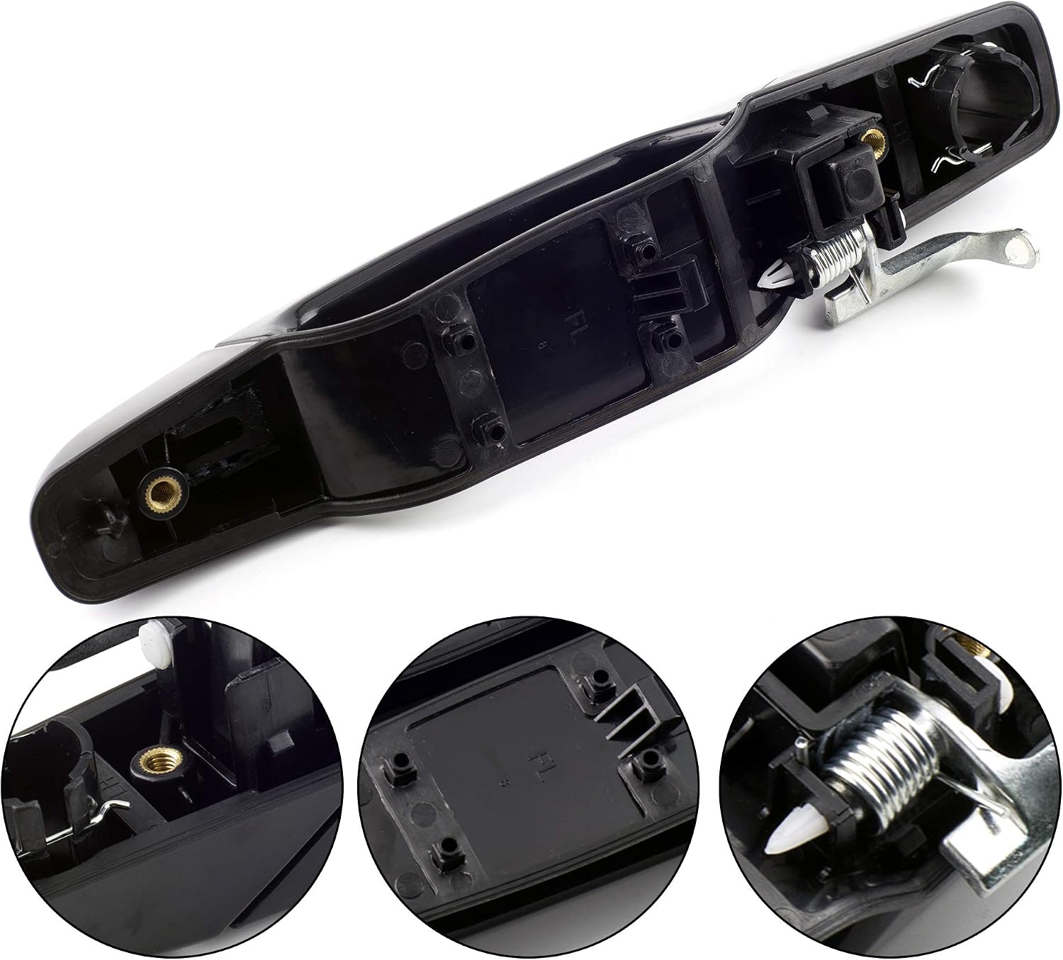 RTRHINOTUNING 4PCS Exterior Car Door Handle for Avalanche Escalade Sierra Silverado 1500 2500 Pickup Trucks #84053434 22738721