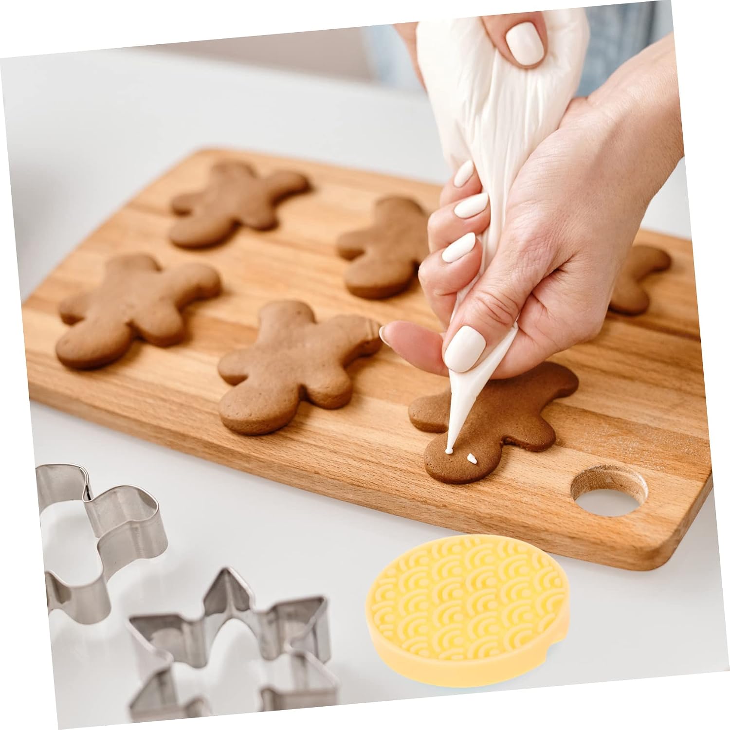 Cartoon Animal Cookie Press Mold for Cakes and Cookies Home