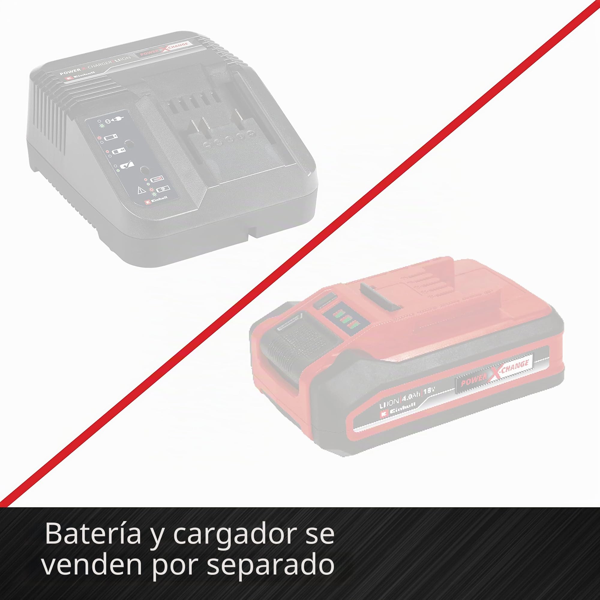 Einhell batería sierra circular manual TE-CS 18/150-2 Li Solo Power X-Change (18 V, hoja de sierra: Ø150 mm, profundidad de corte: 49 mm, ajuste sin herramientas, sin batería)