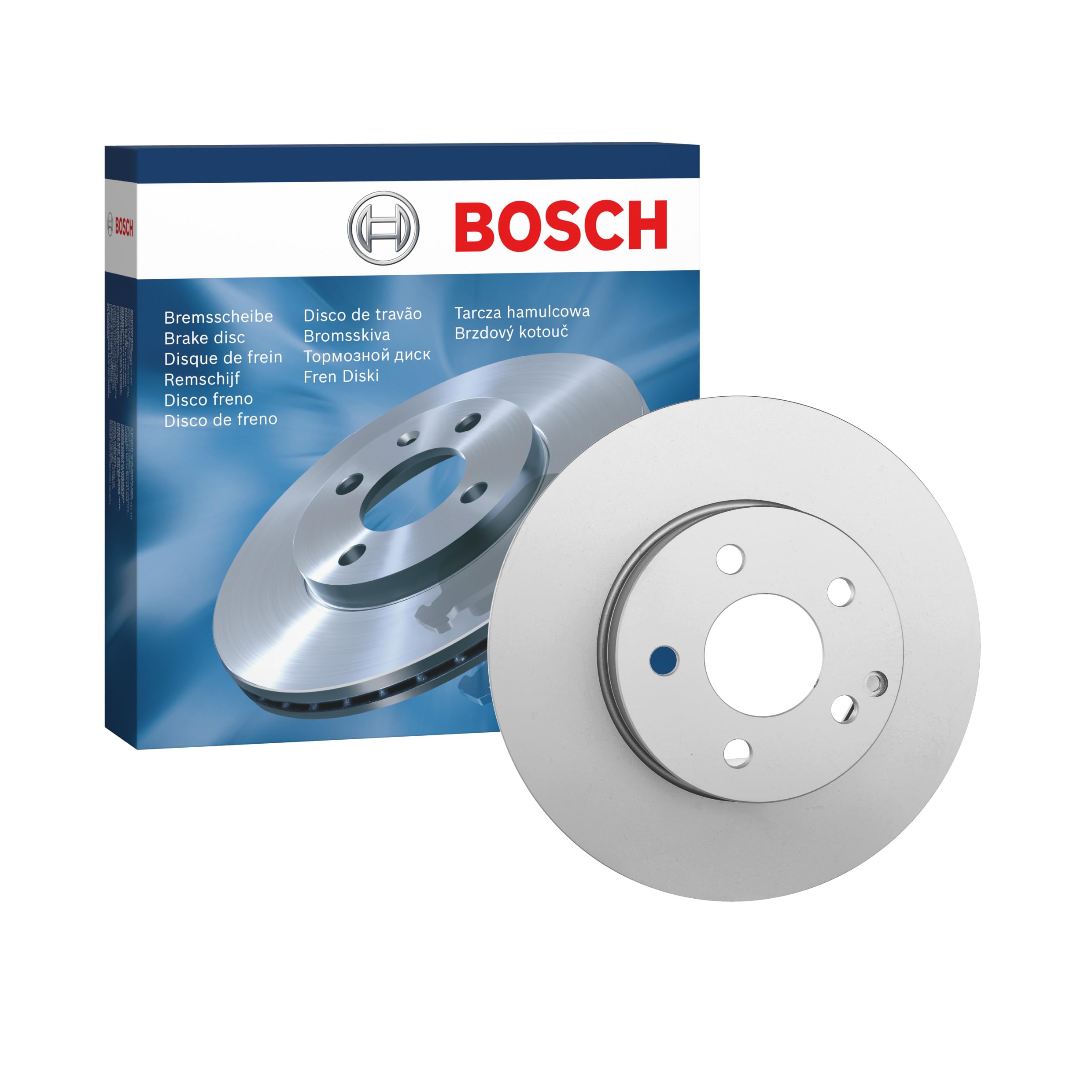 Disco de Freno Bosch BD1301 - Disco Ventilado, Alto Contenido en Carbono, 295 mm – Eje Delantero – Certificado ECE-R90 – Excelente Refrigeración y Reducción de Ruido, Anticorrosión – 1 Unidad