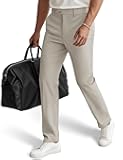 Mens Golf Pants Stretch Work Dress Pant Casual Classic Fit Lightweight Slacks Trousers with 5 Pockets