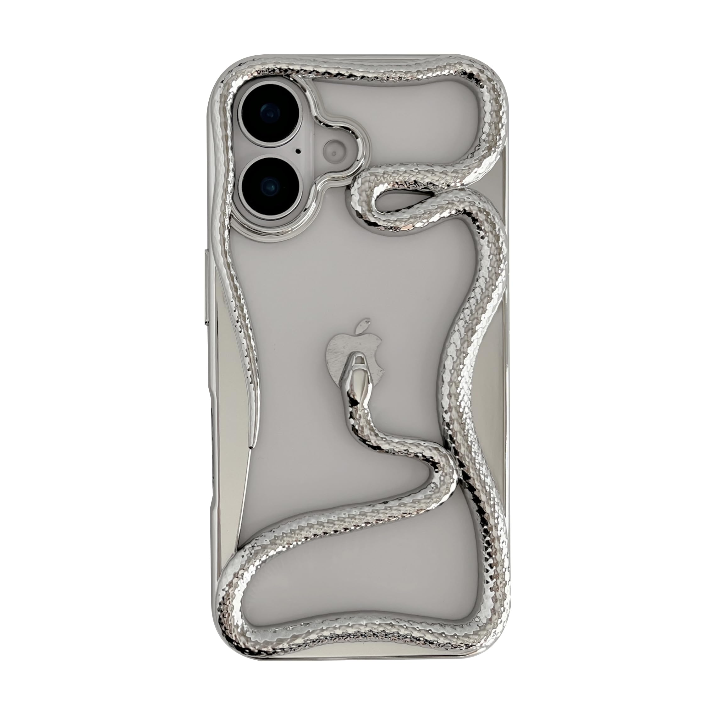 Amazon.com: FLIRACON Cute Cool Hollow Solid Color 3D Snake Heat Dissipation Soft Phone Case Compatible with iPhone Case(P-Silver,for iPhone 16 Pro Max) : Cell Phones & Accessories Amazon.com: FLIRACON Cute Cool Hollow Solid Color 3D Snake Heat Dissipation Soft Phone Case Compatible with iPhone Case(P-Silver,for iPhone 16 Pro Max) : Cell Phones & Accessories
