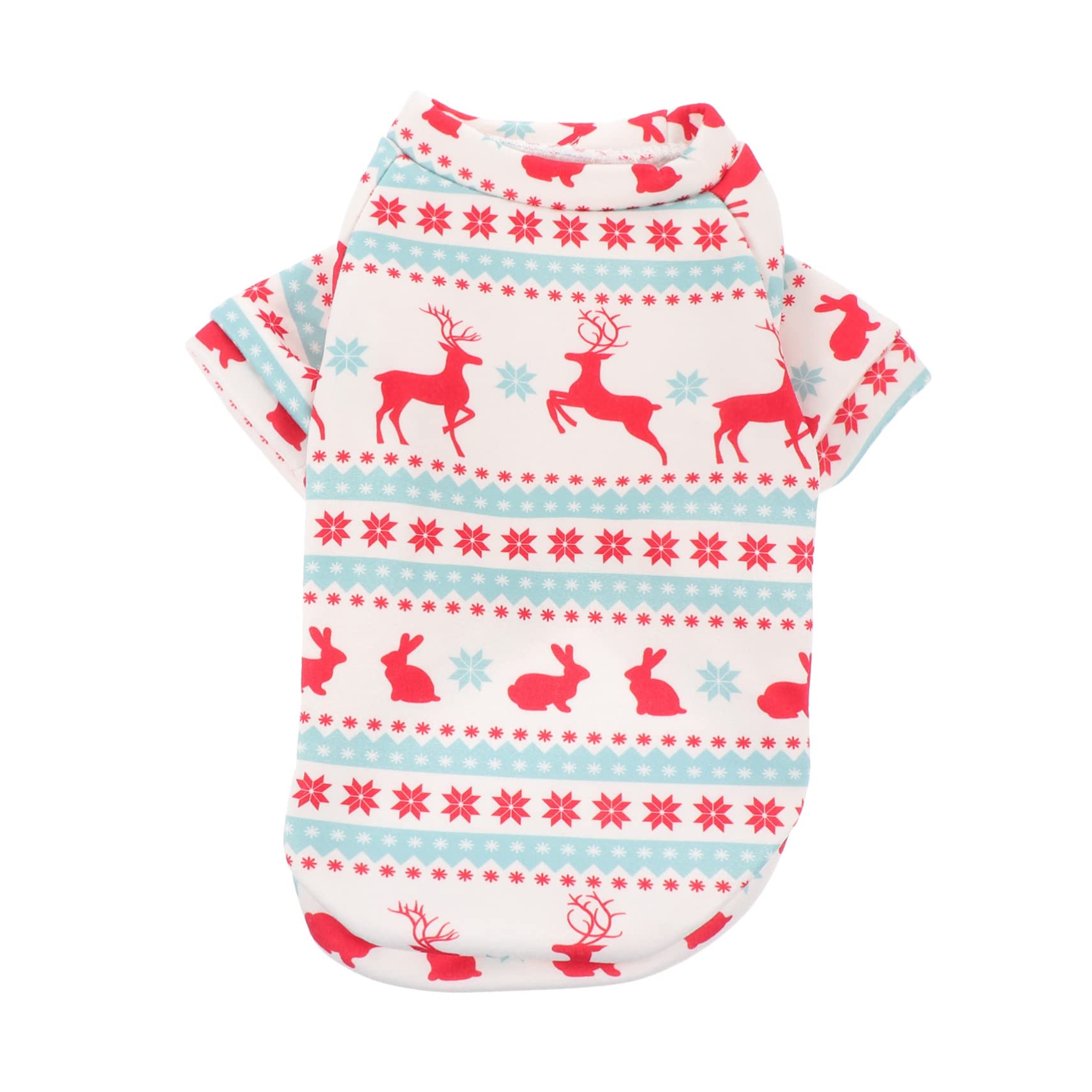 HEMOTON 1pezzi Vestito Di Natale Per Cani Abbigliamento Natalizio Per Animali Domestici Costume Per Cani Vestiti Per Animali Domestici Realizzato in Materiale Di Buona Qualità Design Sempl