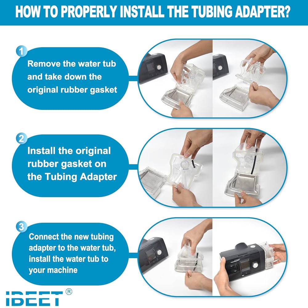 Amazon.co.jp: ResMed AirSense 10用チューブアダプター