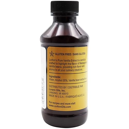 Miniatura 2 de LorAnn Extracto de vainilla pura botella de 4 onzas