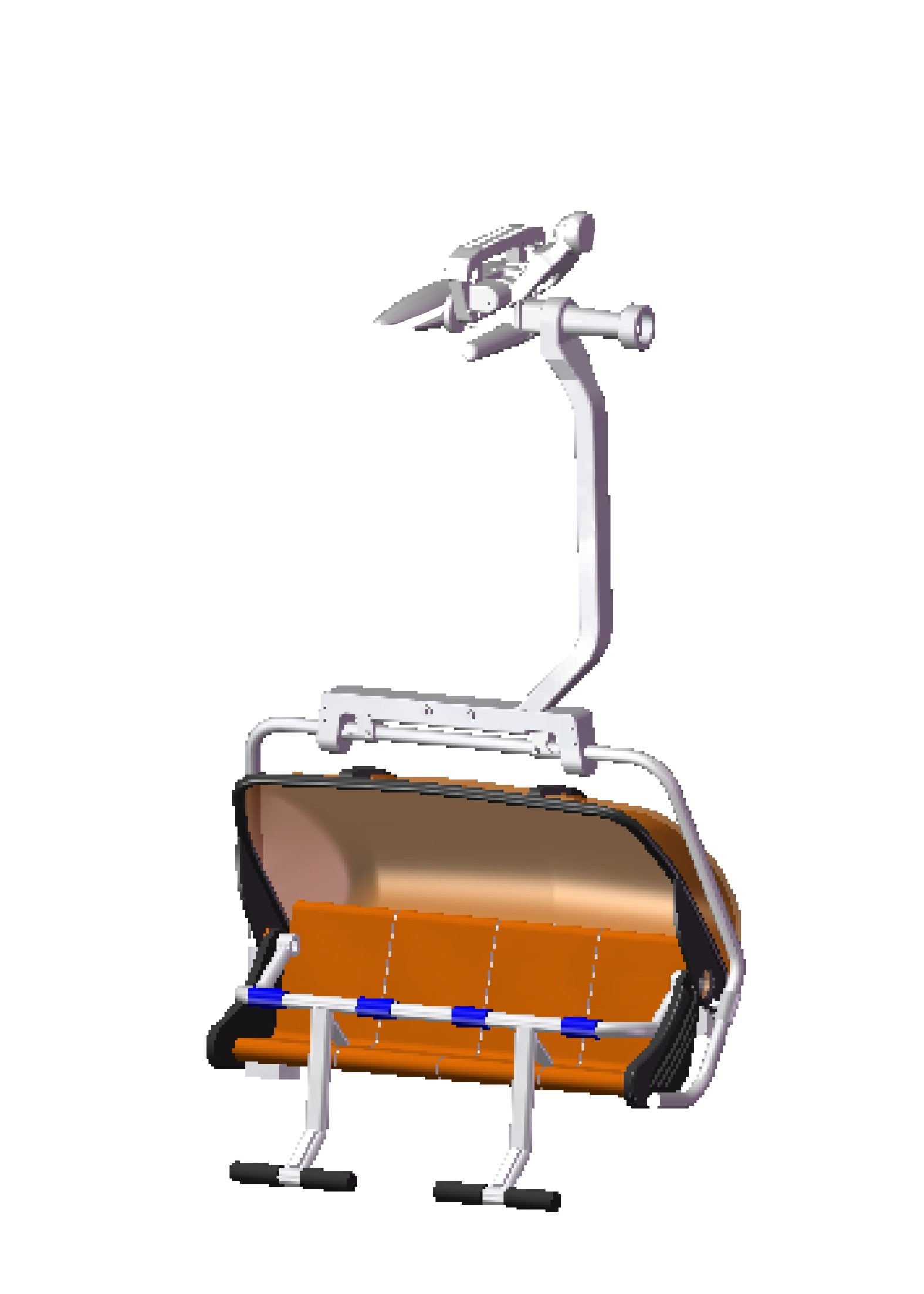 Fauteuil 4 places Jaegerndorfer JC87100 idée cadeau modélisme alpin