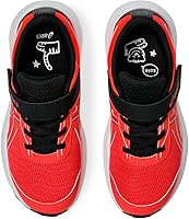 Vista 6 de ASICS Tenis para correr preescolares Contend 9 para niños Flash rojo/azul desteñido