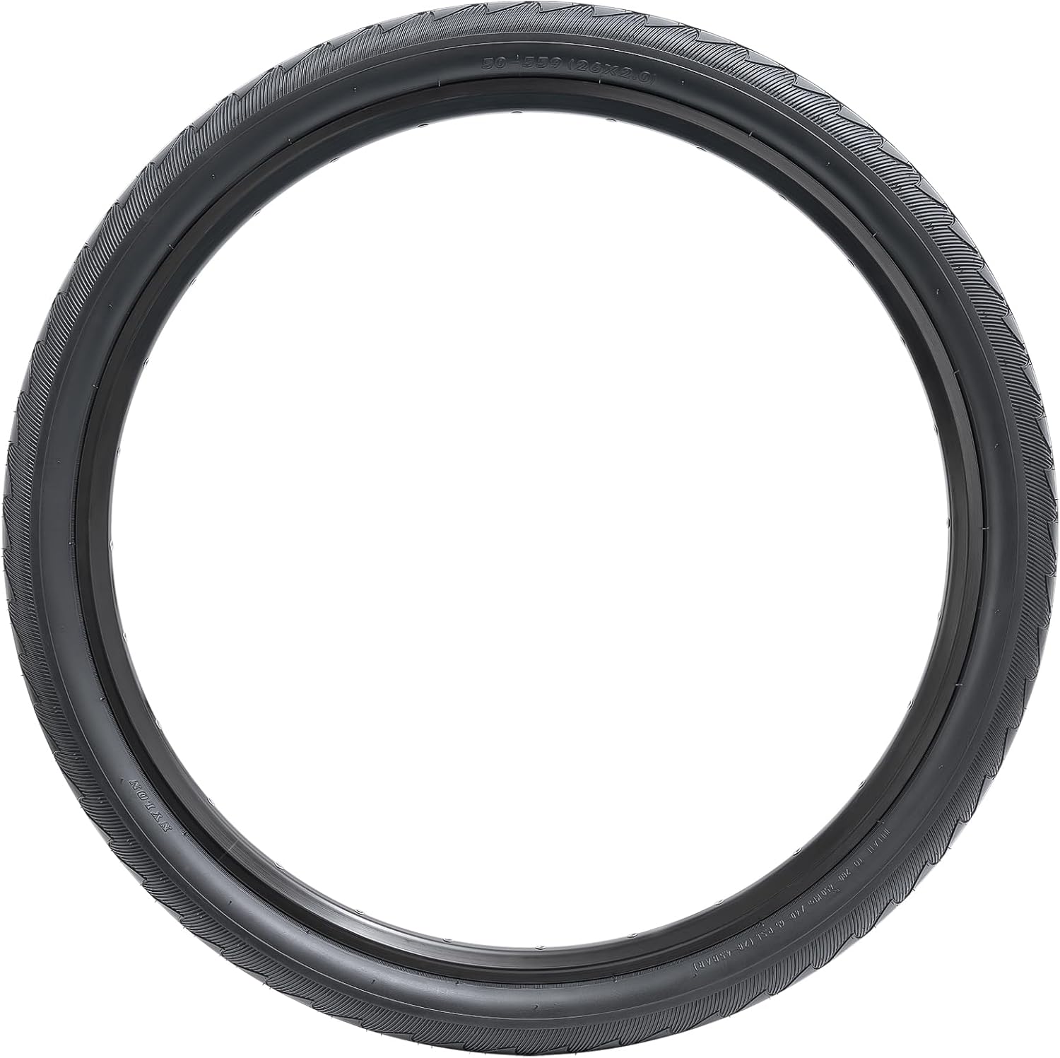 YUNSCM 2-PCS 26" Road Bike Tires 26x2.0/50-559 Compatible with 26 * 2 26 x 2.0 26X2.0 Bike Bicycle Tires (Y-821)