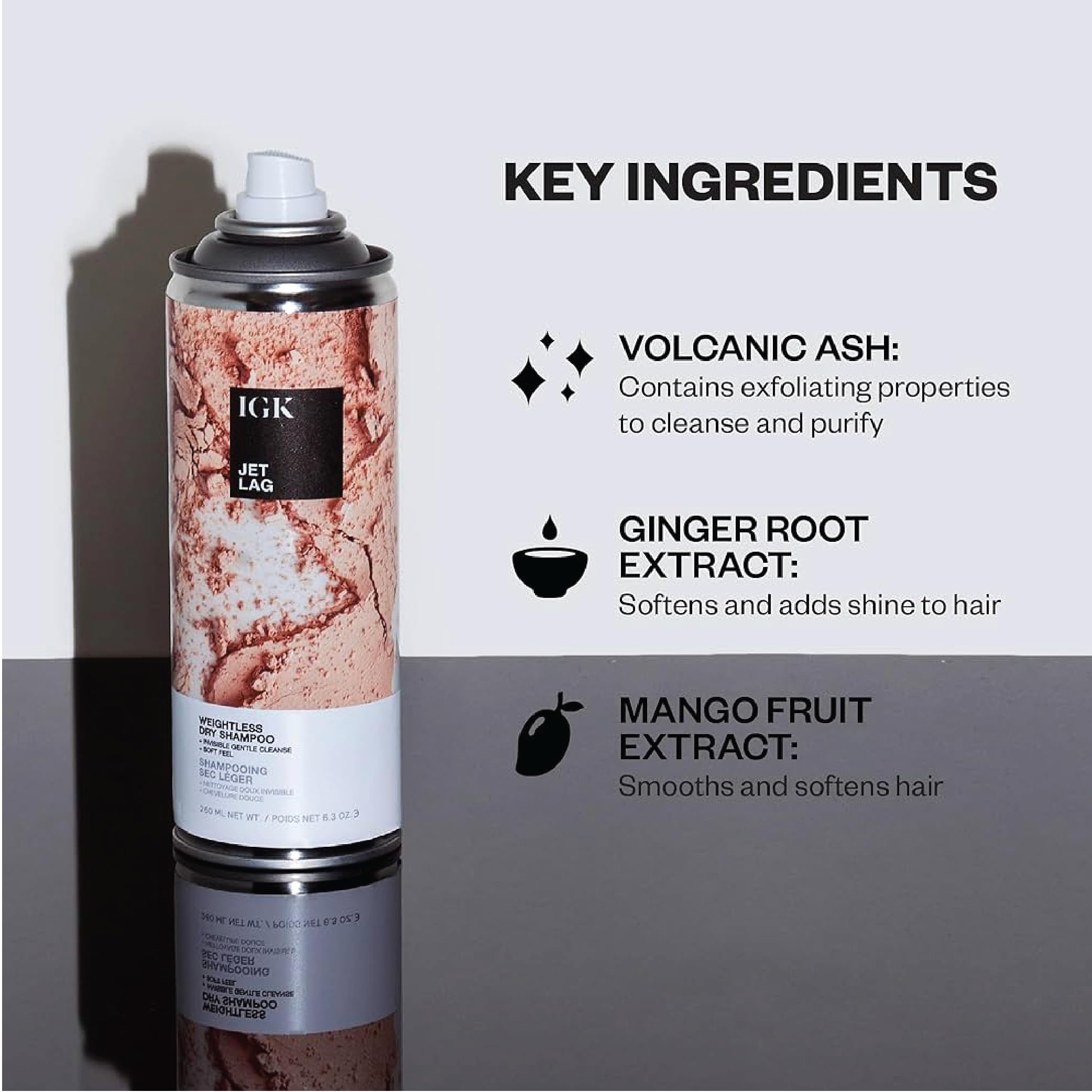 IGK Jet Lag Invisible Dry Shampoo Spray
