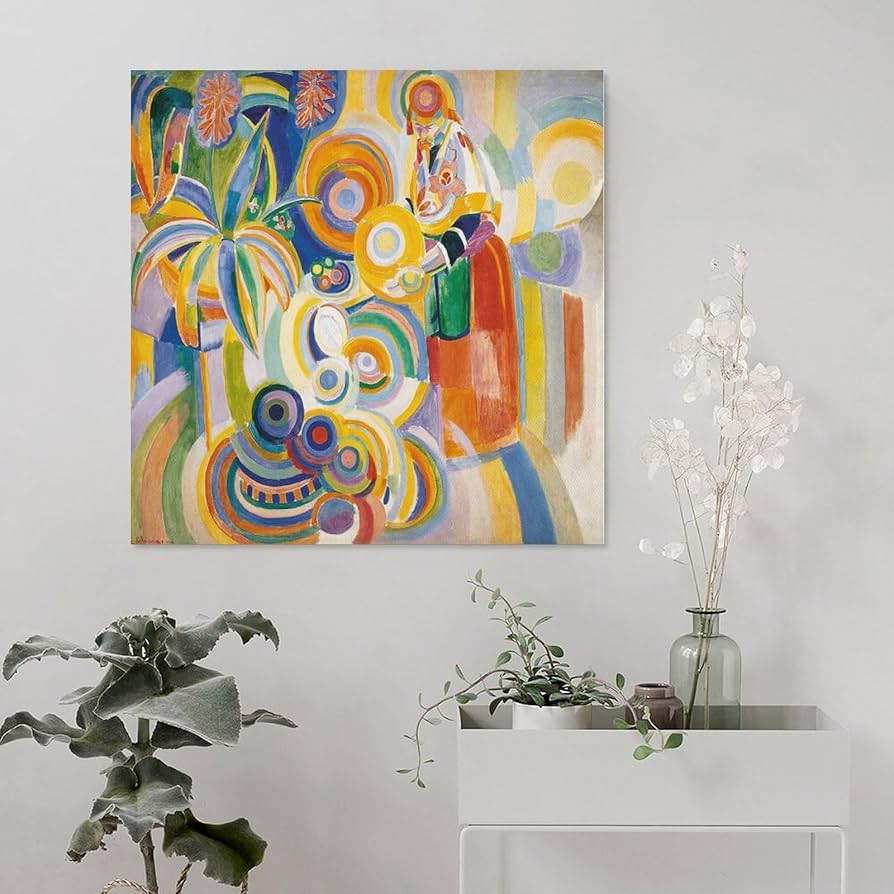 Amazon.co.jp: Robert Delaunayロベール・ドローネー抽象絵画