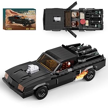 TOULIYSGDG Model Car Kits, Mad-max Toy Cars, Last of The V8