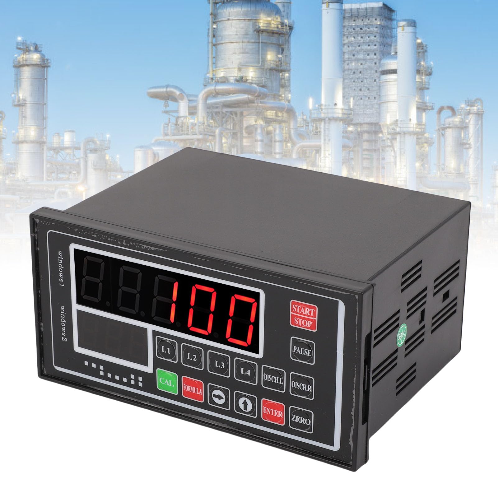 Controlador de Dosificación Industrial Pantalla de Pesaje Versátil para Medición y Control Precisos con 10 Fórmulas Preestablecidas