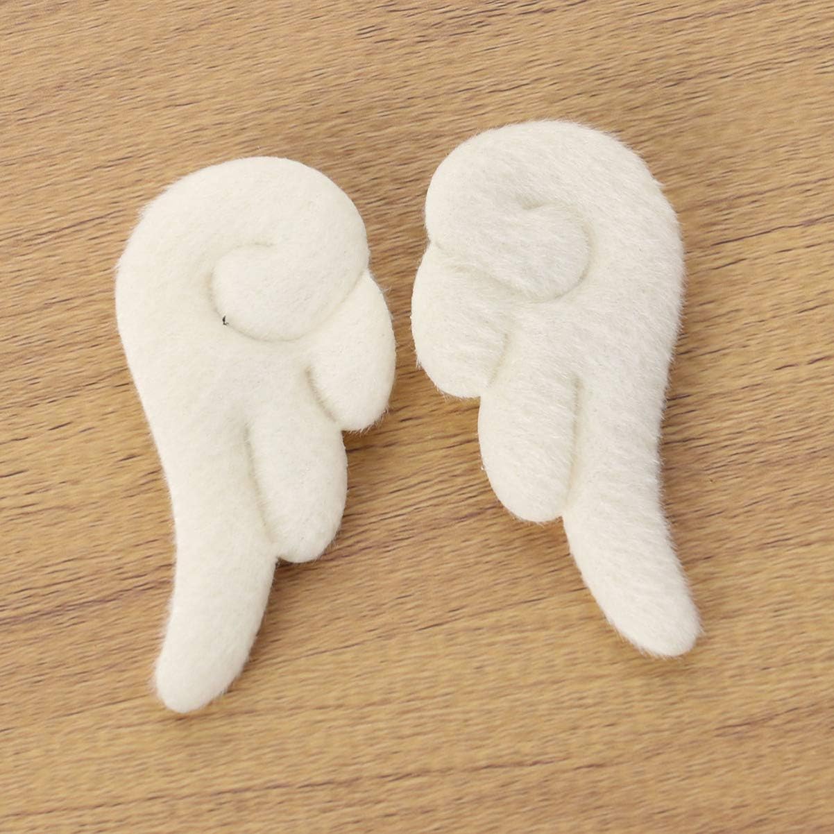 Minkissy 3 works White Angel Wings Hair Clips Alligator Hair ClipsDuckbill Clips Styling Hair Clips for Girls - Image 4