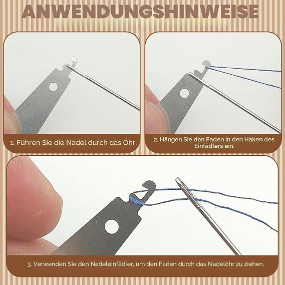 41-Piece Sewing Needles Set Made of Stainless Steel Sewing Kit Travel with Sewing Accessories