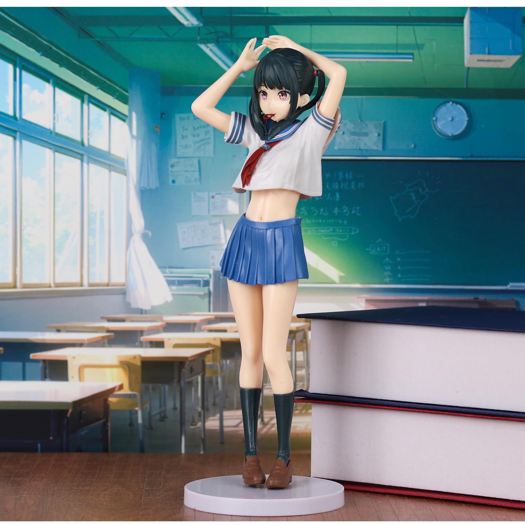 Zatanend Ecchi Figure JK Japanese School Girl,Anime Girl Figure Waifu Hentaii.Sexy Action +18 Uncensored Collection Gift Model Toys No Box