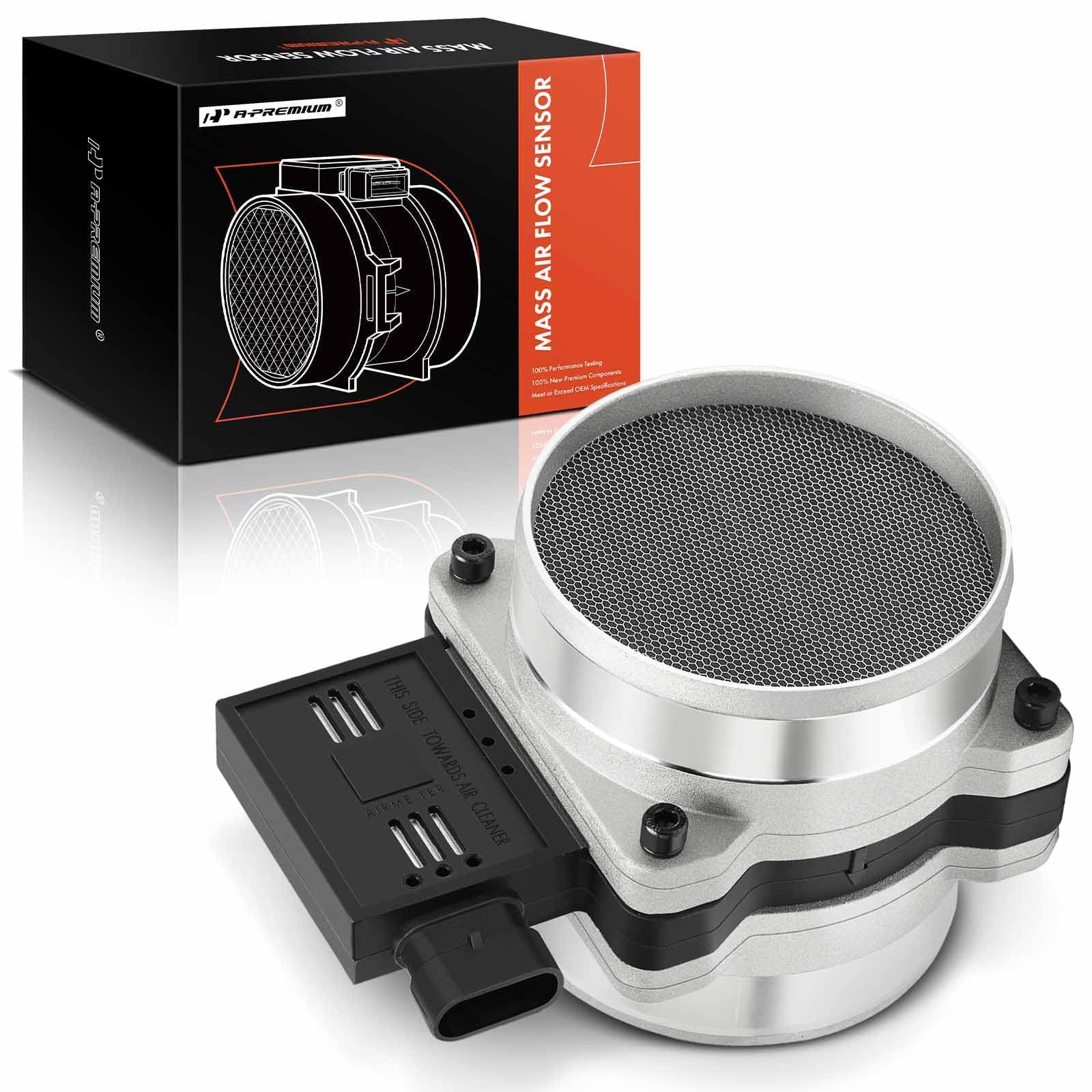 A-Premium Mass Air Flow Sensor Assembly [3 Pins] Compatible with Chevy, GMC