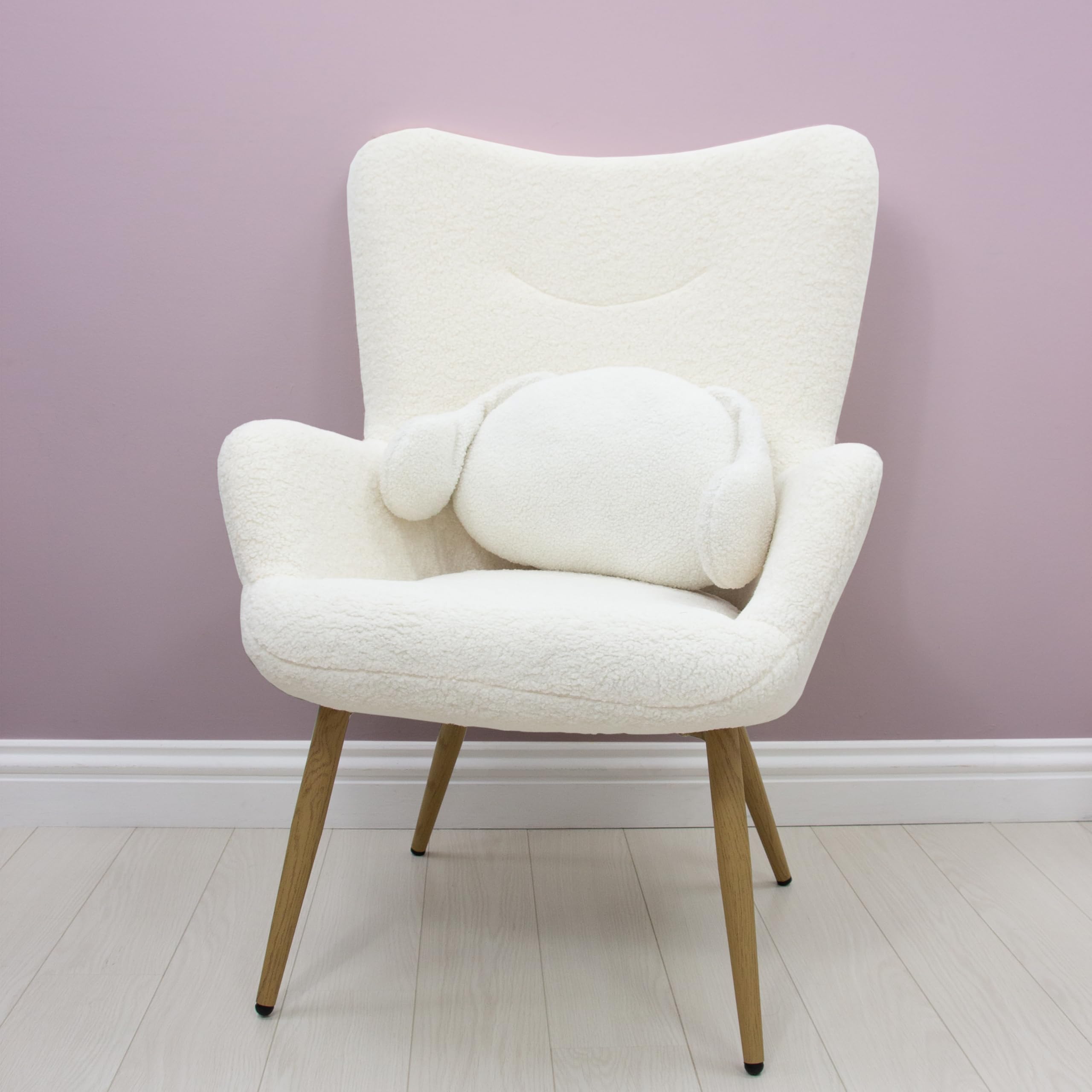 CHARACTER WORLD Cuscino con licenza ufficiale Hello Kitty Cinnamoroll a forma di cucciolo, perfetto per camera da letto o soggiorno, 33 x 40 cm
