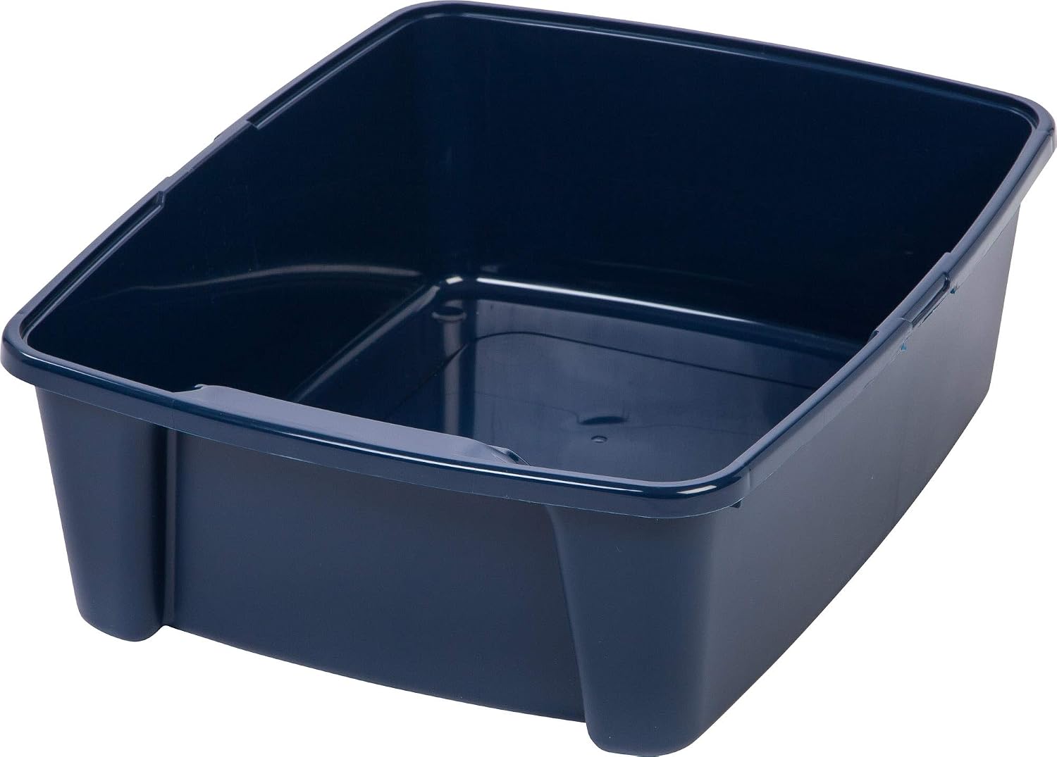 IRIS Open Litter Box, Blue