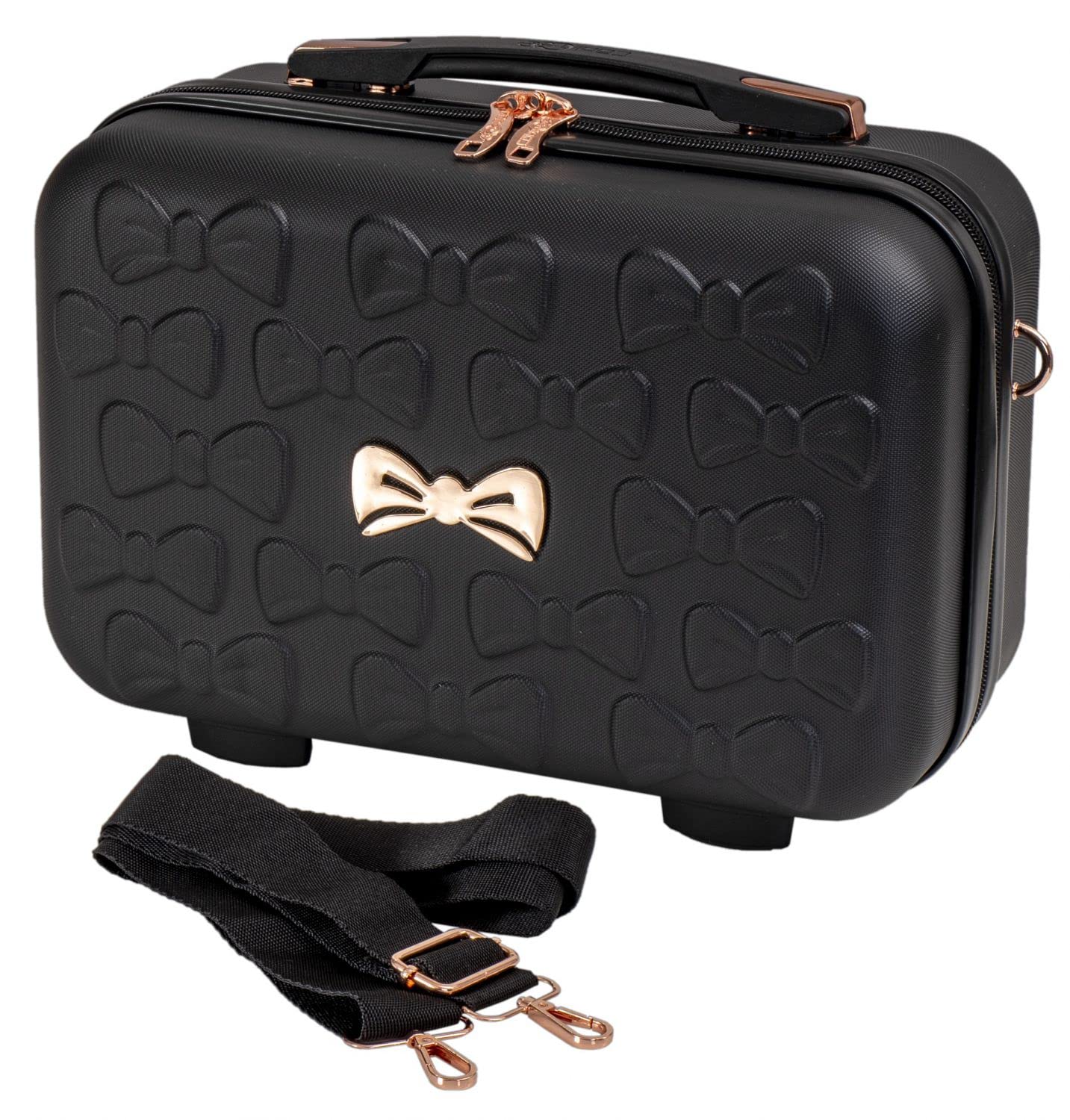CABIN GO 5591 Set 2 Valigie Trolley Viaggio Rigide ABS, Bagaglio a Mano e da Stiva, Trolley rigido con ruote girevoli 55x40x20 e Bagaglio a Mano rigido 35x27x16