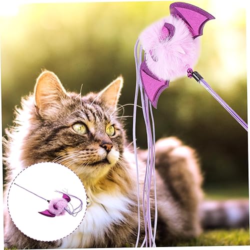 Miniatura 3 de balacoo Juguetes interactivos para gatos de Halloween, juguetes interactivos para gatos, juguetes para gatos, varita teaser para gatos, segura y