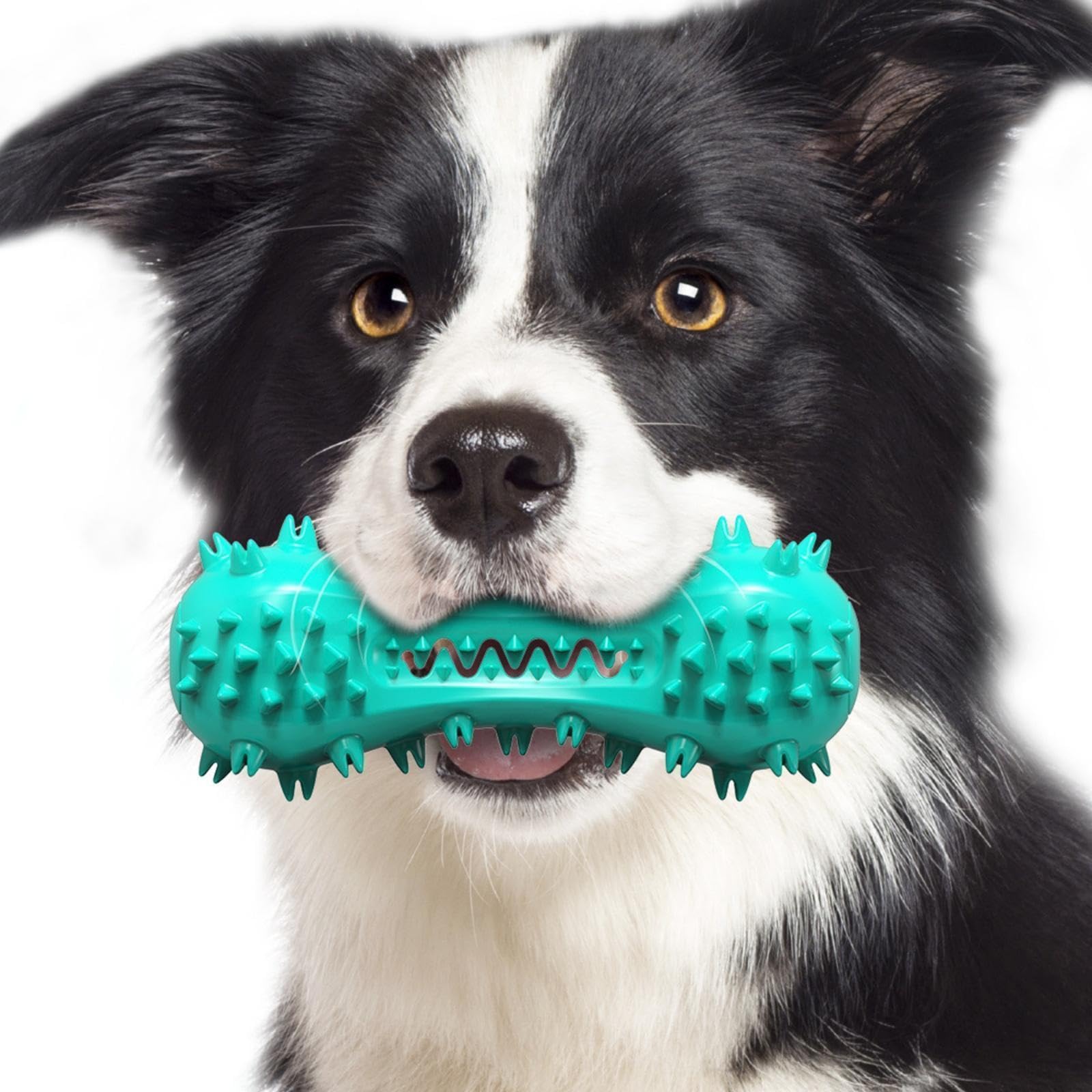 LKMM Juguetes para perros, mancuernas de vocalización, palitos de dentición, limpieza de dientes de perro, cepillo de dientes de hueso
