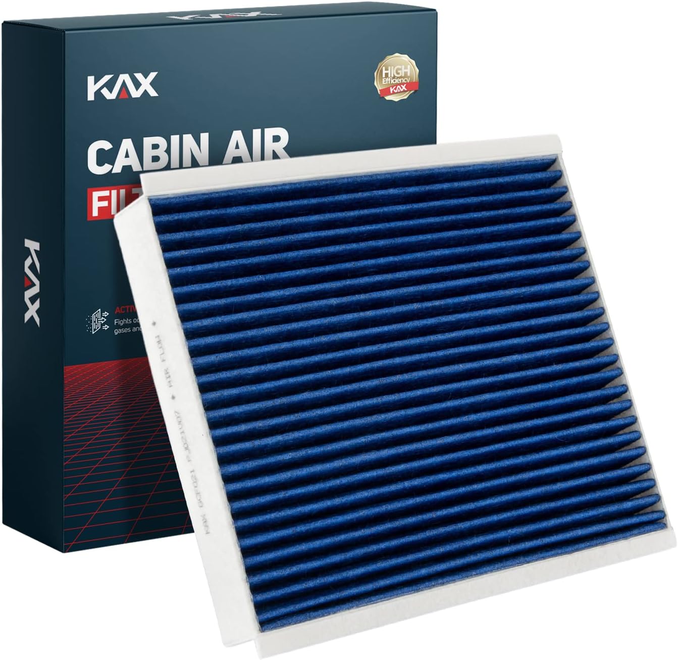 KAX Premium Cabin Air Filter, GCF021(CF12150) Cabin Filter Replacement for Expedition, F150, F250, F350, F450, F550 Super Duty, Navigator, Strong Adsorption Cabin Filter w/Upgraded Activated Carbon