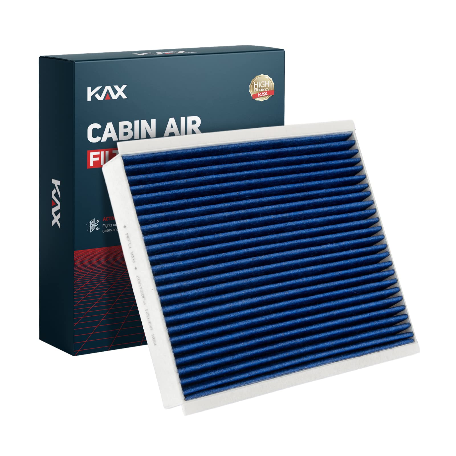 KAX Premium Cabin Air Filter, GCF021(CF12150) Cabin Filter Replacement for Expedition, F150, F250, F350, F450, F550 Super Duty, Navigator, Strong Adsorption Cabin Filter w/Upgraded Activated Carbon